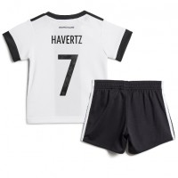 Tyskland Kai Havertz #7 Replika babykläder Hemmaställ Barn VM 2022 Kortärmad (+ korta byxor)